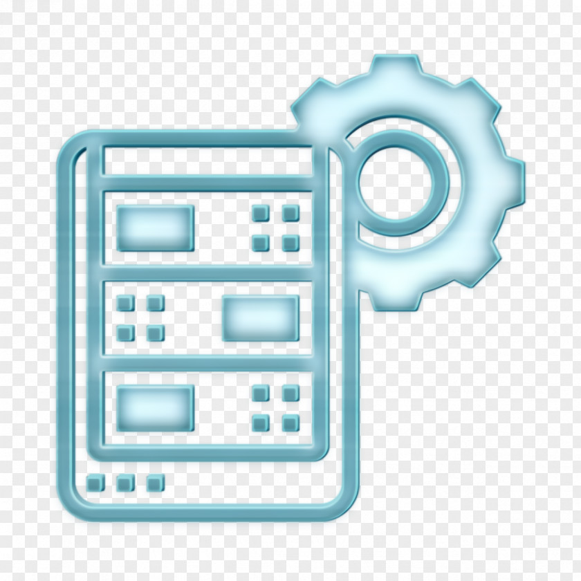 Server Icon Mainframe Data Management PNG