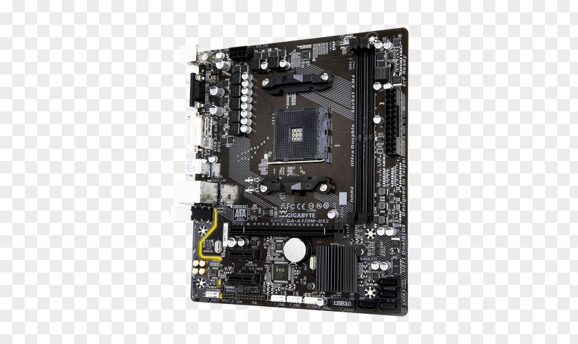 Socket AM4 Motherboard MicroATX CPU PNG
