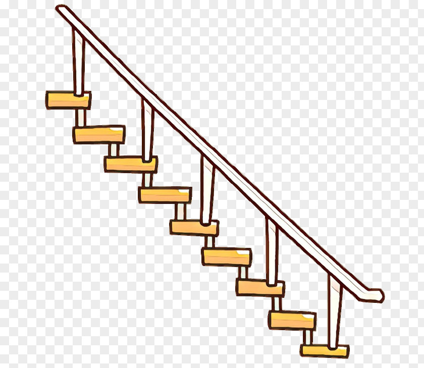 Stairs Line Diagram PNG