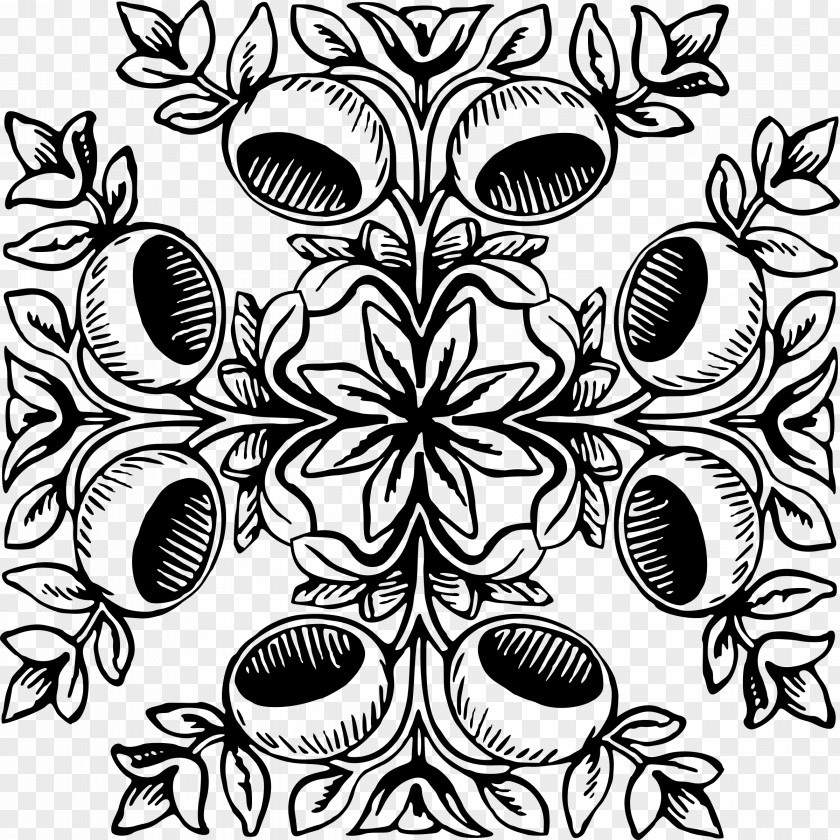 Floral Motif Visual Arts Line Symmetry PNG