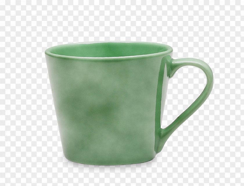 Glass Pottery Background Green PNG