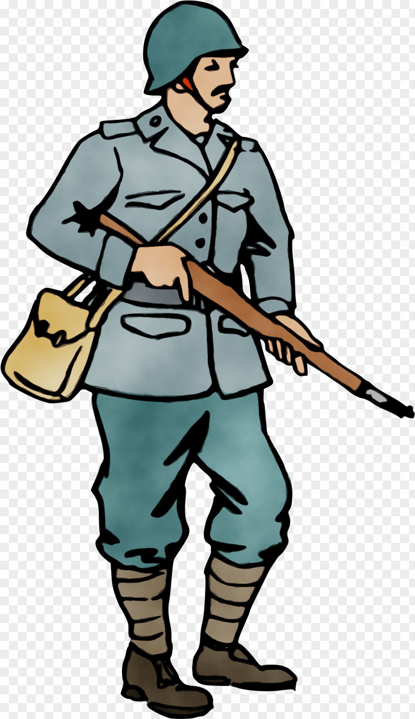 Infantry Uniform World War I Soldier Army PNG