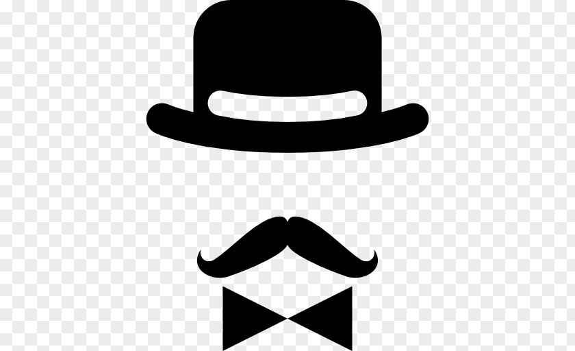 Moustache Top Hat Sombrero Toque PNG