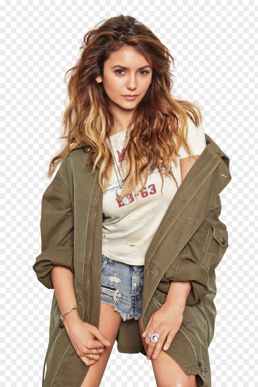 Nina Dobrev The Vampire Diaries Nylon Magazine Fashion PNG