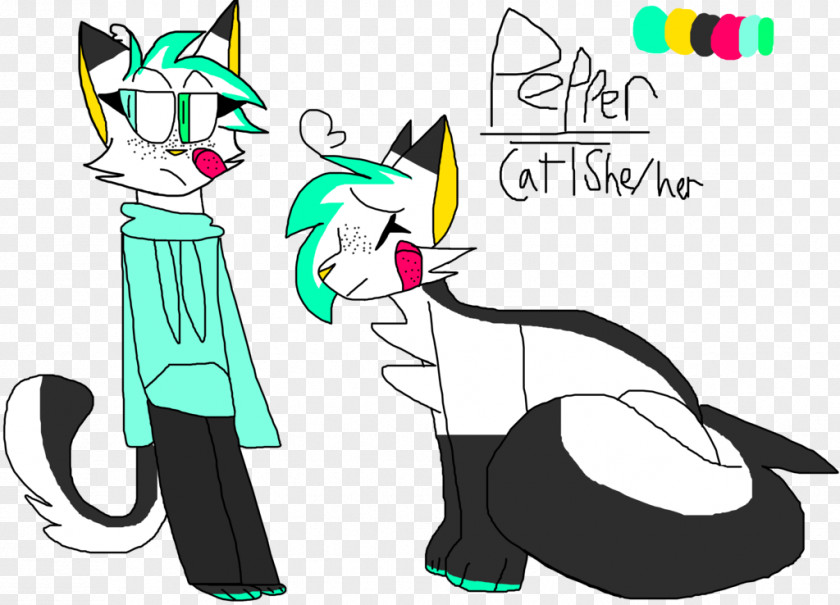 Pepper Smile Cat DeviantArt Drawing PNG