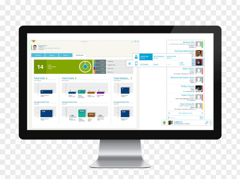 Skype For Business Project Management Man-hour System PNG