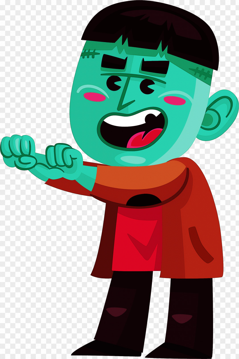Style Gesture Cartoon Finger Mascot Animation PNG