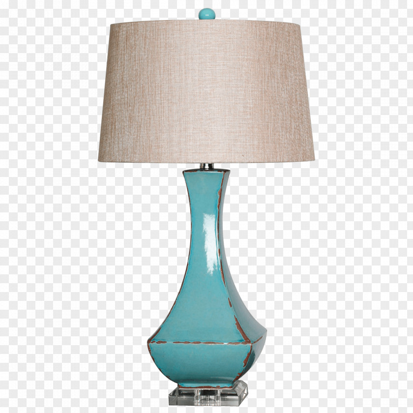 Aprons Table Lighting Lamp Turquoise Ceramic PNG