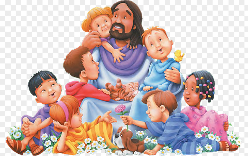 Child Teaching Of Jesus About Little Children Christian PNG