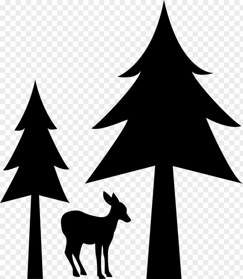 Christmas Tree Forest Clip Art PNG