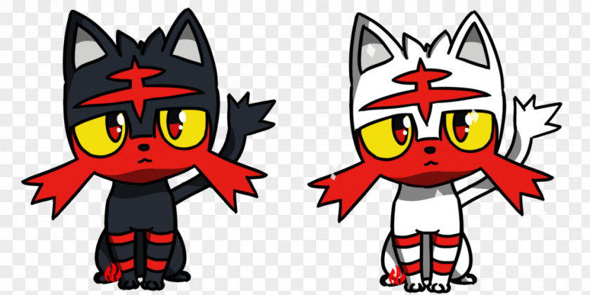 Litten Incineroar Shinx Pokémon Character PNG