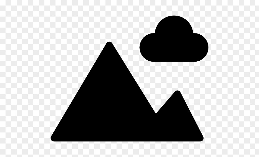Multipeaked Mountains Photography Symbol PNG