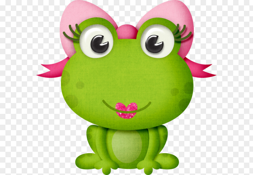 A Frog Cuteness Clip Art PNG