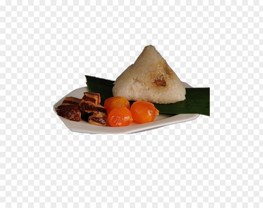 Bacon, Egg Yolk Dumplings Image Zongzi Bacon PNG