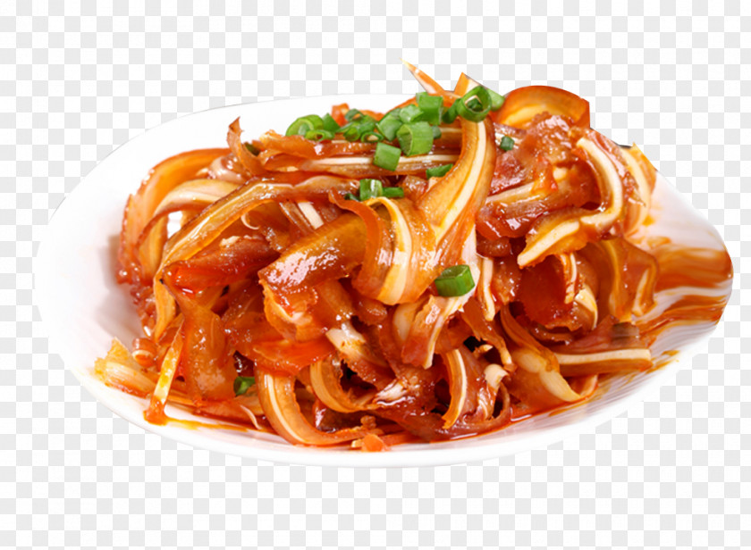 Dry Fried Pig Ear Chow Mein Pigs Chinese Noodles Yakisoba Domestic PNG