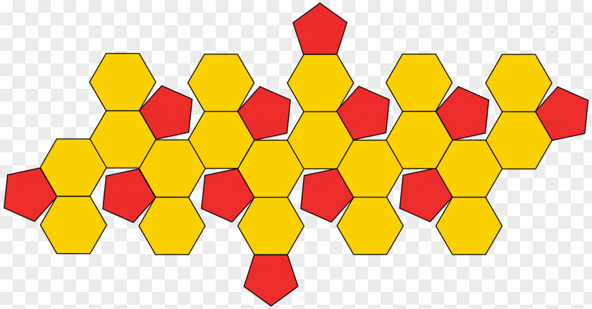 Polyhedron Truncated Icosahedron Truncation Archimedean Solid Pentagon Hexagon PNG