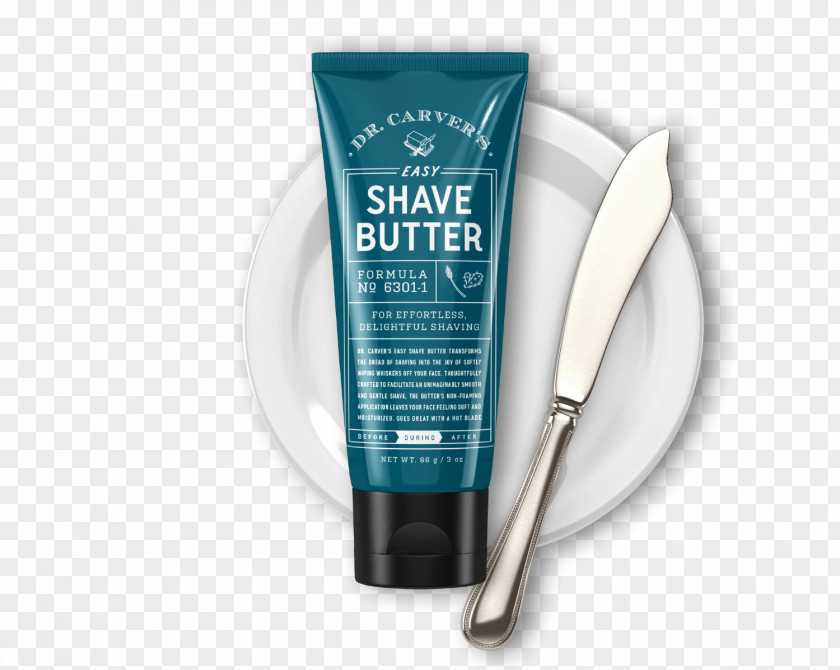 Butter Shaving Cream Aftershave PNG