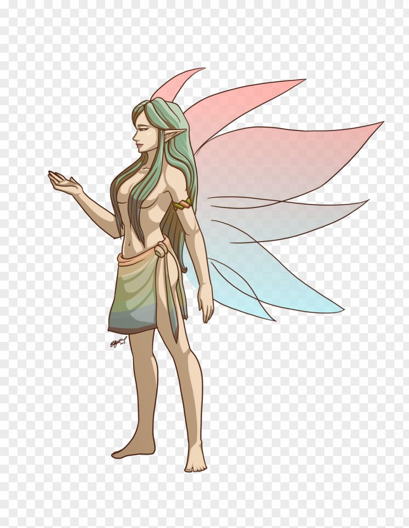 Fairy Cartoon Figurine Angel M PNG