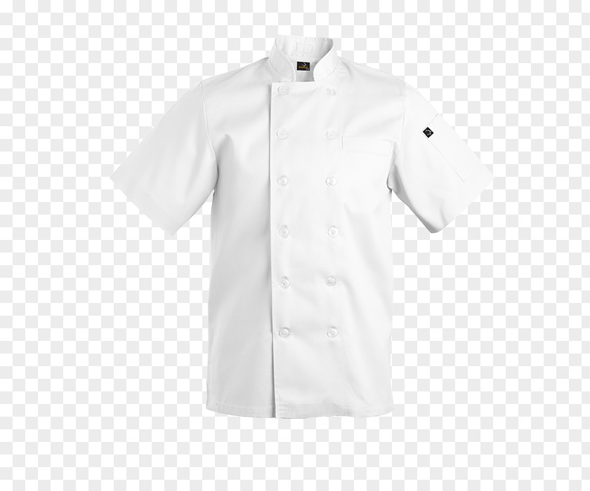 Jacket Sleeve Chef's Uniform Clothing Collar PNG