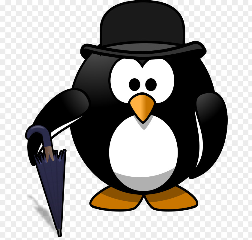 Moini Club Penguin Gentleman Clip Art PNG