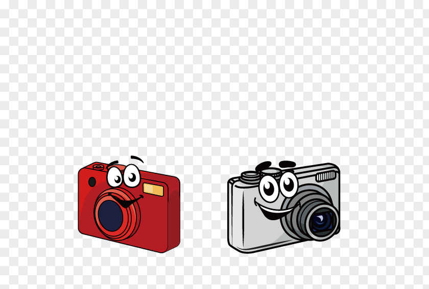 SLR Camera Cartoon Digital Cameras PNG