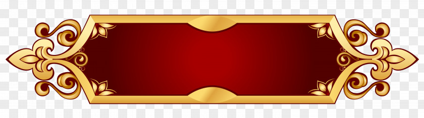 Decorative Banner Transparent Picture Web PNG