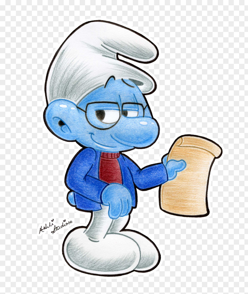 Lazy Clipart Smurfette Narrator Smurf Gargamel Drawing The Smurfs PNG