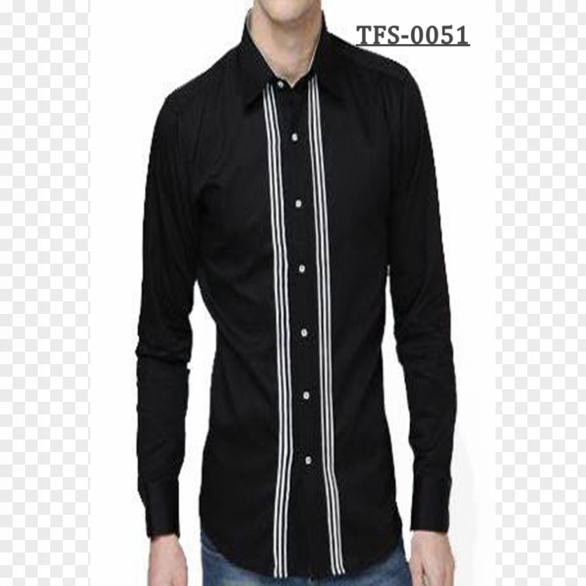 Men's Vest Long-sleeved T-shirt Dress Shirt PNG