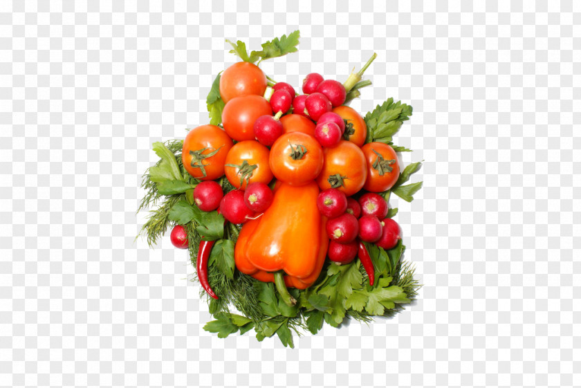 Red Vegetables Tomato Organic Food Vegetable Salad PNG