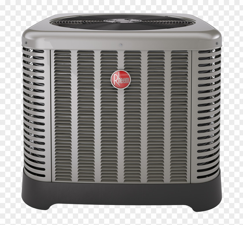 Rheem Air Conditioning Condenser Seasonal Energy Efficiency Ratio Heat Pump PNG