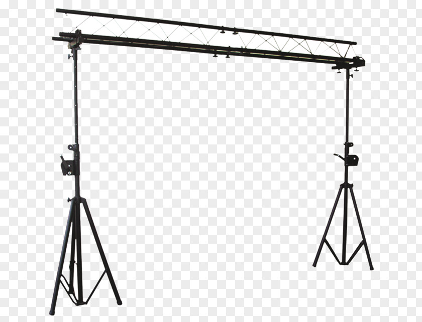 Truss With Light Ibiza 3m Bridge A Winch Disco Stage Lighting Stand 12 Effects Portique D'eclairage PNG