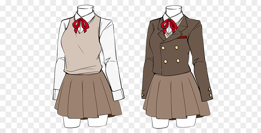 You Can Do It School Uniform Costume Design Outerwear PNG