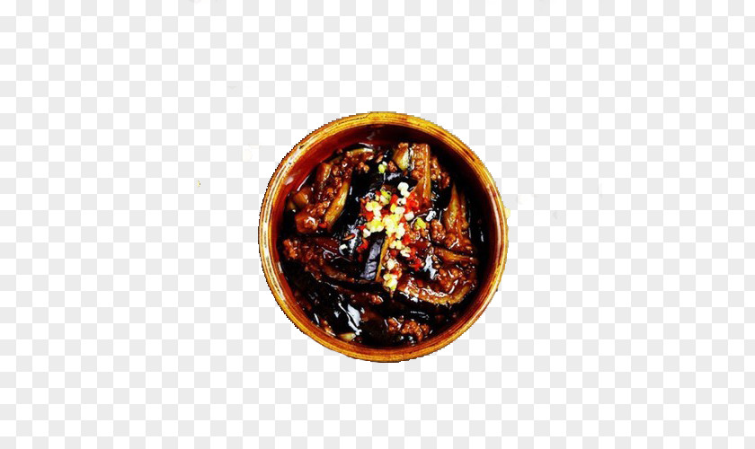 A Bowl Of Minced Meat Eggplant Chili Con Carne Lo Mein Braising Teriyaki PNG