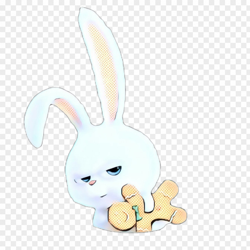 Animal Figure Ear Easter Bunny Background PNG