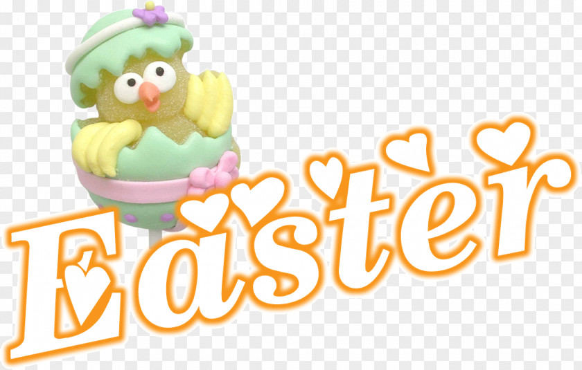 Creative Exquisite Lovely Font Easter Clip Art PNG