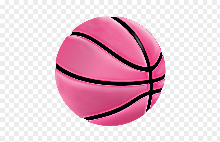 Pink Basketball Icon PNG