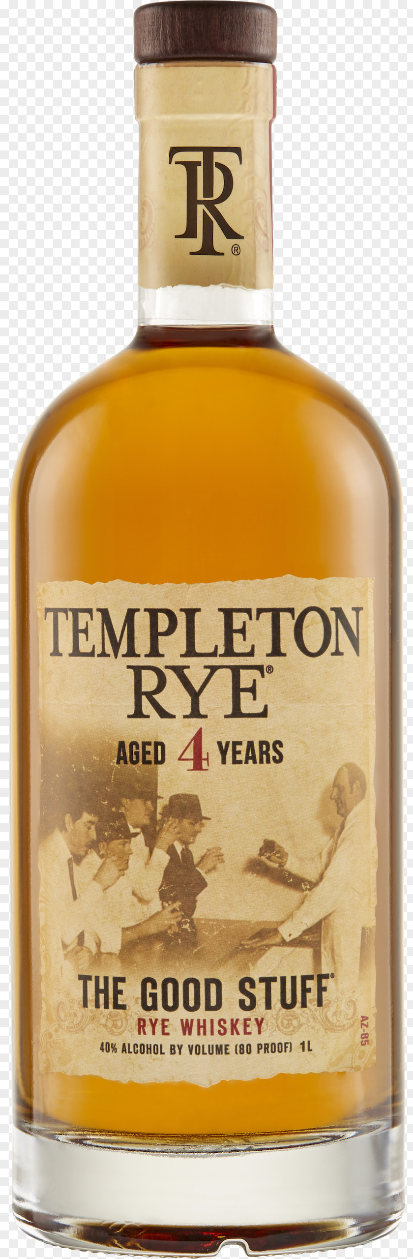 Rye Whiskey Templeton Bourbon Single Malt Whisky PNG