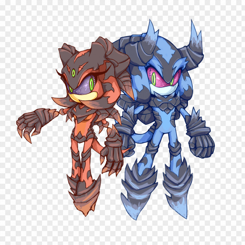 Twin And Earth Sonic The Hedgehog Shadow Chaos Mephiles Dark Black Knight PNG