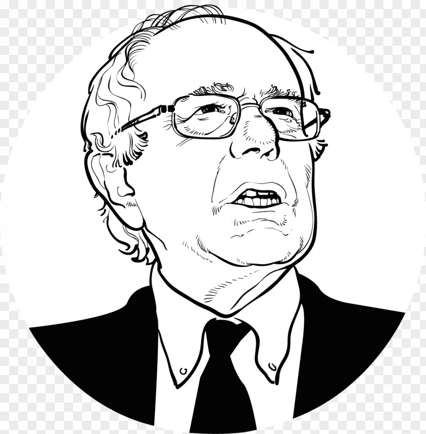 Bernie Sanders Democratic Party Presidential Debates And Forums, 2016 The Washington Post Drawing Line Art PNG