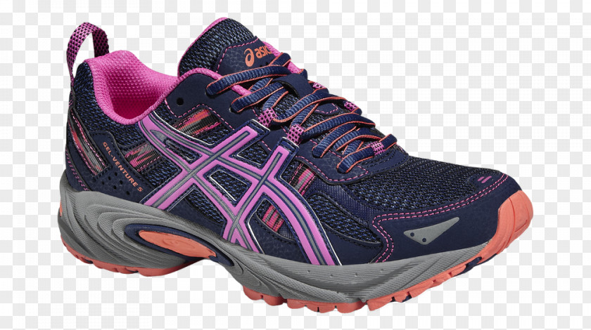 Dark Pink Tennis Shoes For Women ASICS Sports Adidas Footwear PNG