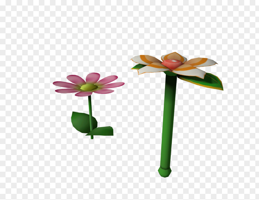 Lip Stick Petal Cut Flowers Flowerpot Plant Stem PNG