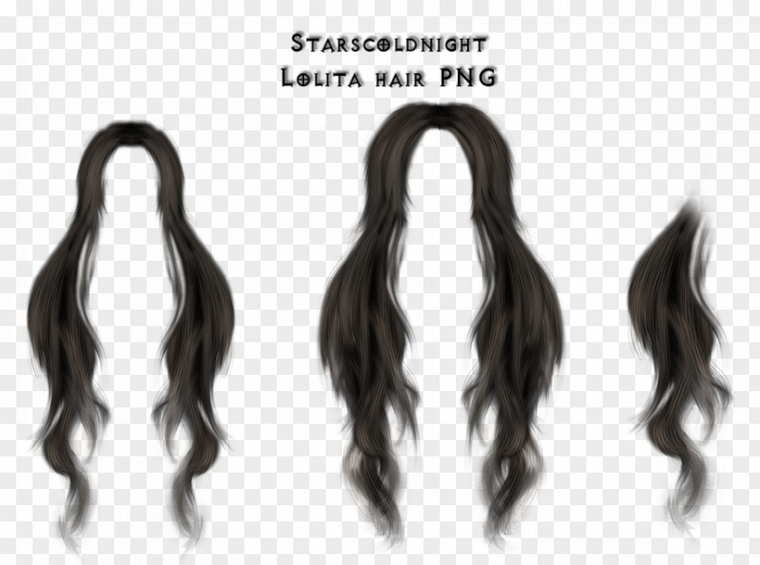 Long Hair Hairstyle Wig PNG