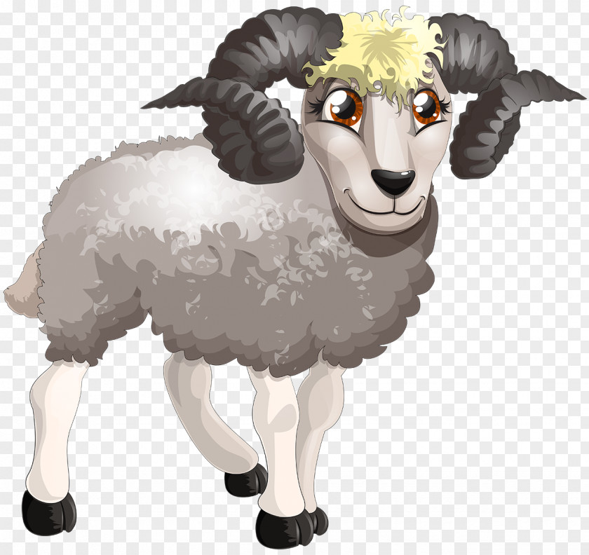 Sheep Goat Cartoon PNG