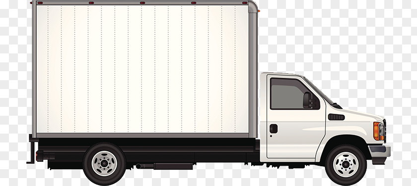 Touch Truck Van Car Box Mover PNG
