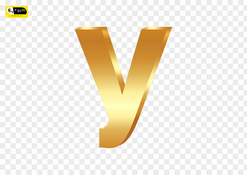 Y Brand Logo Yellow PNG