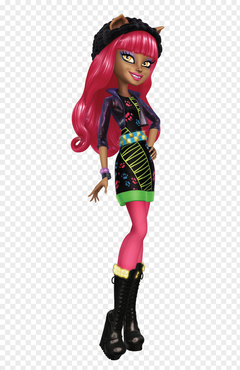 Doll Monster High: 13 Wishes Frankie Stein High Ghoul Fair Howleen Wolf PNG