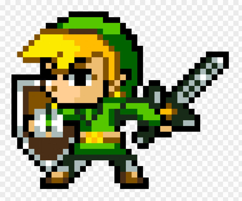 Excited Person Gif The Legend Of Zelda: Breath Wild Link Pixel Art Video Game PNG
