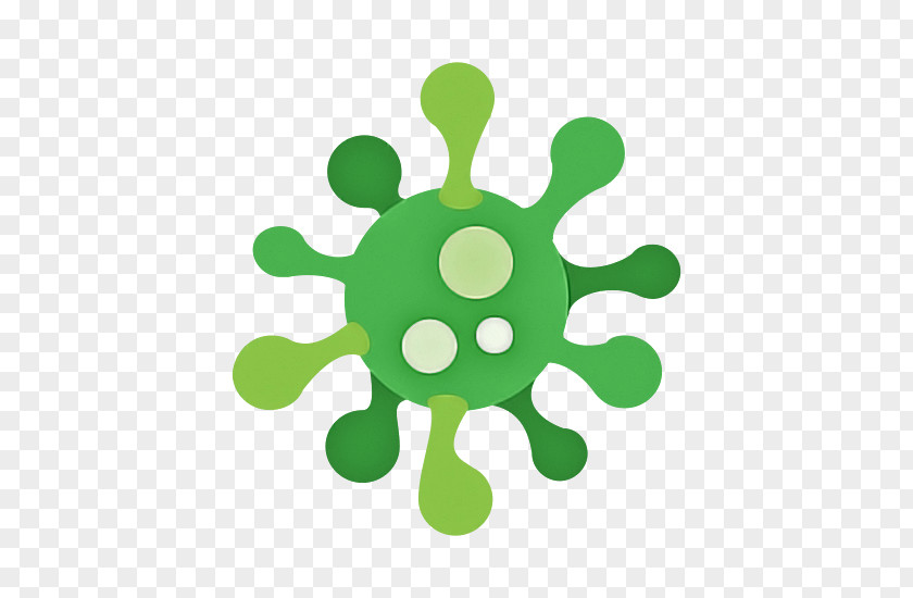 Green Circle Pattern Logo PNG