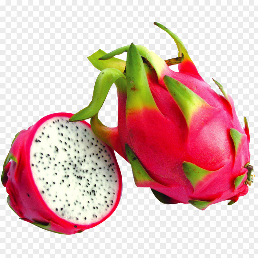 Sweet Dragon Fruit Pitaya Tropical Food Eating PNG