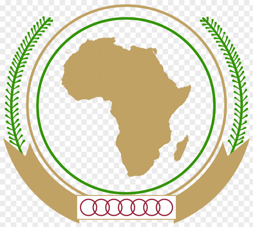 Afro Emblem Of The African Union Commission Member States PNG